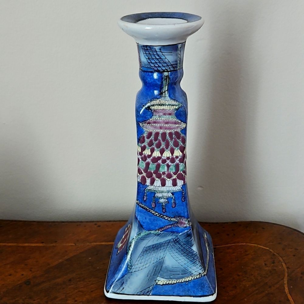 Vintage ceramic candle stick